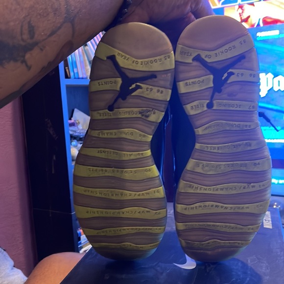 2014 Retro Jordan 10 venom green - Picture 7 of 7